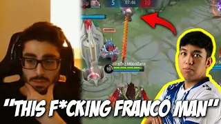 MOBAZANE GOT TRAUMATIZED BY THIS PRO PLAYER'S FRANCO