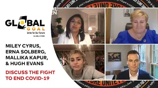 Miley Cyrus, Erna Solberg, Mallika Kapur, & Hugh Evans Panel | Global Goal: Unite for Our Future