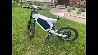 My first Impression of the Stealth Bomber Clone E-Bike / Enduro E-Bike - 1st Ride