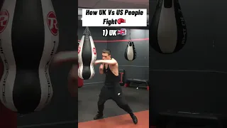 How UK Vs US People Fight