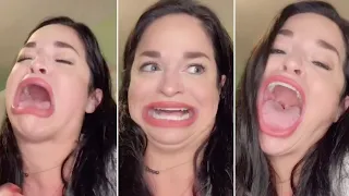 Woman with 'world's biggest mouth' earns £11,000 per viral TikTok video