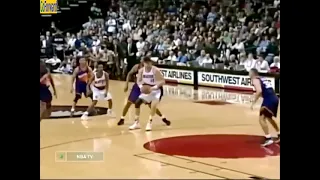 Arvydas Sabonis with clutch tied the Portland Trail Blazers game in 1997