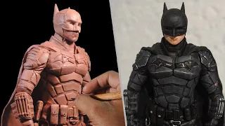 Sculpting The Batman - Timelapse - Robert Pattinson