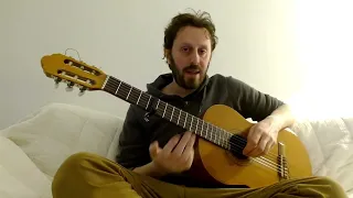 Ali Farka Toure Toumani Diabate guitar lesson: Gomni
