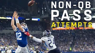 Every Non-QB Pass Attempt of the 2018 Season