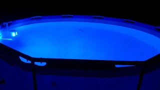 Подсветка бассейна своими руками / DIY pool lighting