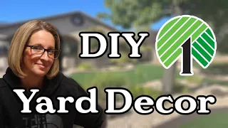 Dollar Tree Yard Decor on a BUDGET!