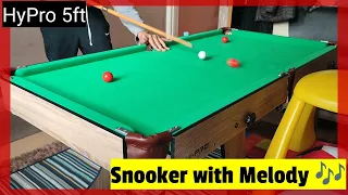 Snooker 🟡🟤🟢 with Melodic Timing 🎶 - 5ft HyPro table