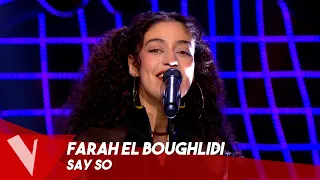 Doja Cat –  'Say So' ● Farah El Boughlidi | Blinds | The Voice Belgique Saison 10