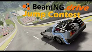 BeamNG.Drive Jump Contest on Jump Arena