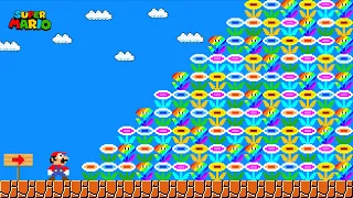 Can Mario Use All Random Flower in Super Mario Bros. | Game Animation