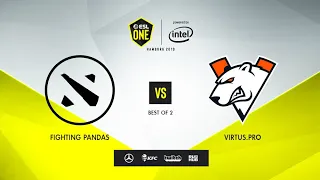 Fighting PandaS vs Virtus.pro, ESL One Hamburg 2019, bo2, game 2 [Maelstorm & Jam]