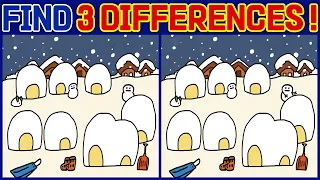 Spot The Difference : Only You Can Find All 3 Differences  [Find The Difference #263]