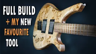 Building custom electric guitar from scratch - FULL BUILD SHORT VIDEO