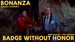 Bonanza Season 2 Episode 3 | Badge Without Honor | High Quality | Full Episode