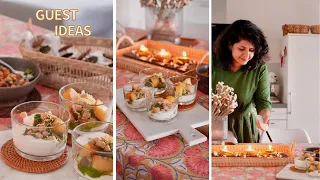 Last minute Snack ideas for Guests | Arrangements for sudden guests | DIY decor |  Home Gupshup