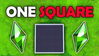 The Sims 4 One Square Challenge is a BRAND NEW Rags To Riches Let's Play Episode 1!