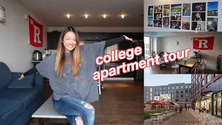 Rutgers University apartment tour | the yard, sojourner truth apartments, living on campus