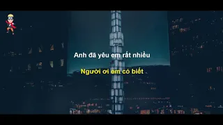 [Beat Guitar - Acoustic] Yêu Em Rất Nhiều - Hoàng Tôn | Karaoke - Beat Chuẩn