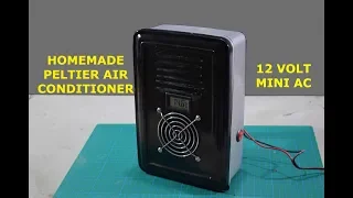 Peltier Air Conditioner - How to make Peltier AC at Home