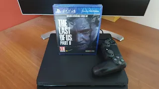 THE LAST OF US II on PS4 Slim (1080P Monitor)