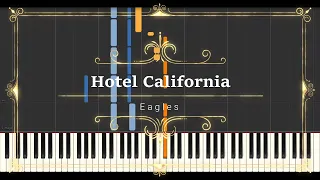 Eagles - Hotel California【Piano Tutorial】