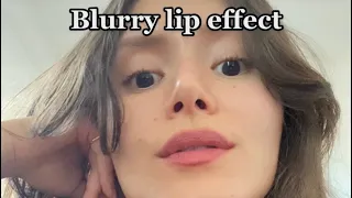 How to get a French Girl blurry red lip (makeup tutorial)