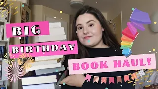 My Big Birthday Book Haul || 30+ books! [CC]