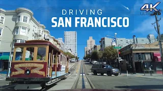 CITY DRIVING TOUR | SAN FRANCISCO CALIFORNIA | 4K 🎧