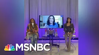 Watch Kamala Harris Crash Brandy And Monica's 'Verzuz' Battle | Craig Melvin | MSNBC