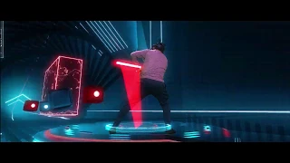 Believer - Imagine Dragons - Collab with SplitVerse! Beat Saber Darth Maul staff style