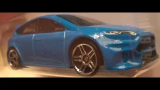 2016 16 FORD FOCUS RS HW NIGHTBURNERZ HOT WHEELS