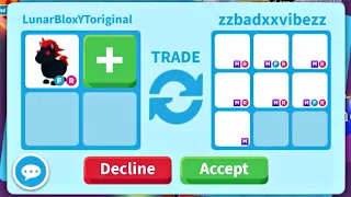 😱🤩BIG WIN! I TRADED MY EVIL UNICORN FOR THESE 7 CUTE MEGAS! ADOPT ME TRADING 2023 #adoptmetrades