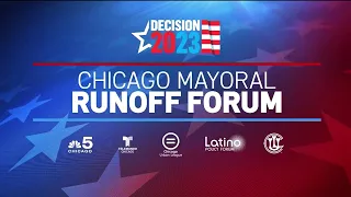 Chicago Mayoral Debate: Paul Vallas, Brandon Johnson Face Off in Chicago Election Forum