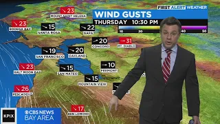 Wednesday night First Alert weather forecast with Darren Peck