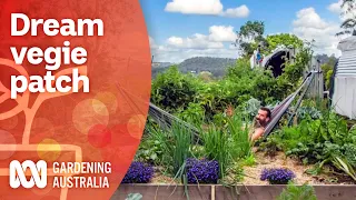 Dream vegie patch built by photographer in lockdown | Growing fruit and veg | Gardening Australia