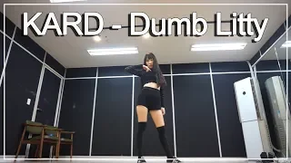[K-pop]카드 (KARD) - Dumb Litty, Cover Dance 커버댄스, Mirrored 거울모드