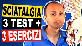 Sciatalgia: I Sintomi + 3 Test + 3 Esercizi di Fisioterapia