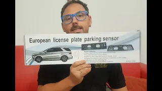 Porta Targa con retrocamera e sensori parcheggio - CONTENUTO