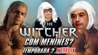 Terá MENINES no The Witcher Temporada 2 ? Reação  Irmãos Piologo Filmes #TheWitcher #Netflix