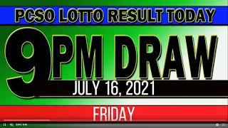 LOTTO RESULT TODAY 9PM DRAW – JULY 16, 2021 | 2D | 3D | 4D | 6/45 | 6/58