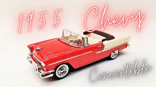 The 1955 Chevy Convertible 1:25 Scale by Monogram is Complete!!