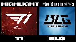 Highlight | T1 VS BLG | CKTG 2023 - VÒNG THỂ THỨC THỤY SĨ | NGÀY 8