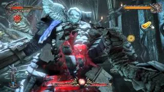 Castlevania Lords of Shadow 2 Dracula vs Stone Golem " Bosses' Inferno "