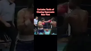 Canizales Tactic of Chasing Opponents Rear Foot #boxing #jab #boxingtraining #boxingnews #mma