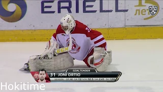 Joni Ortio game winning goal against Traktor Tsheljabinsk | 30.1.2019 | KHL