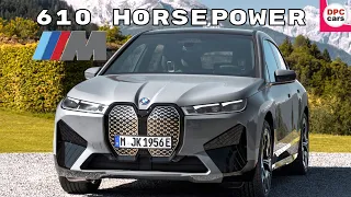 Electric BMW iX M60 with 610 Horsepower