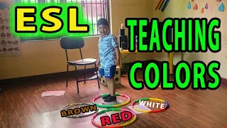 Ideas for Teaching Colors [ESL Games]