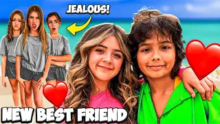 We Built a SECRET ROOM Outside to HIDE From the TEENS! **Faye’s New Friend**