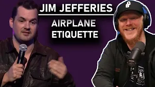 Jim Jefferies - Airplane Etiquette REACTION | OFFICE BLOKES REACT!!